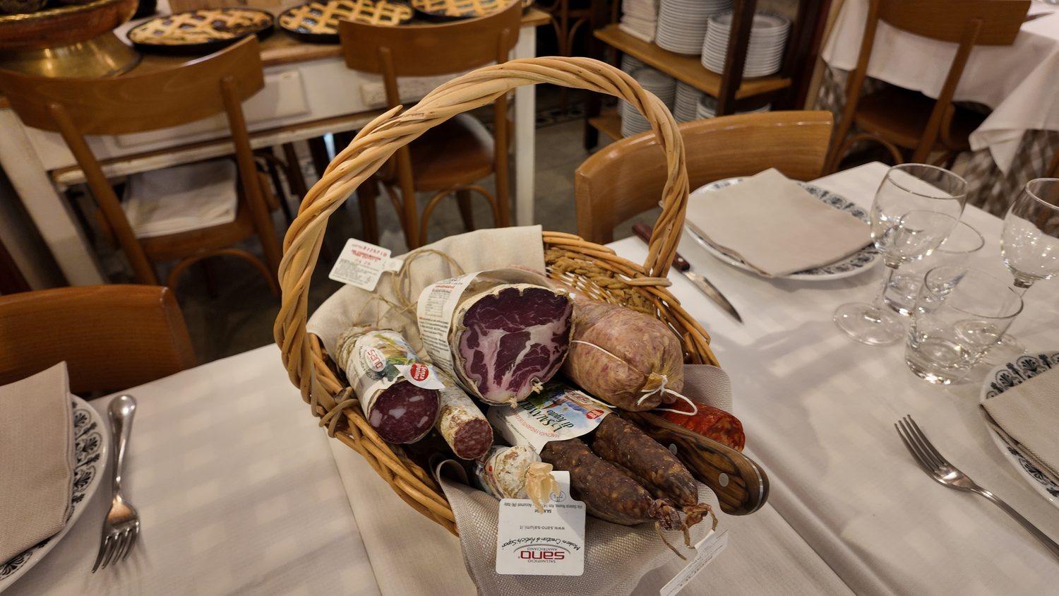 Ristorante Piccolo Abruzzo — la tavola